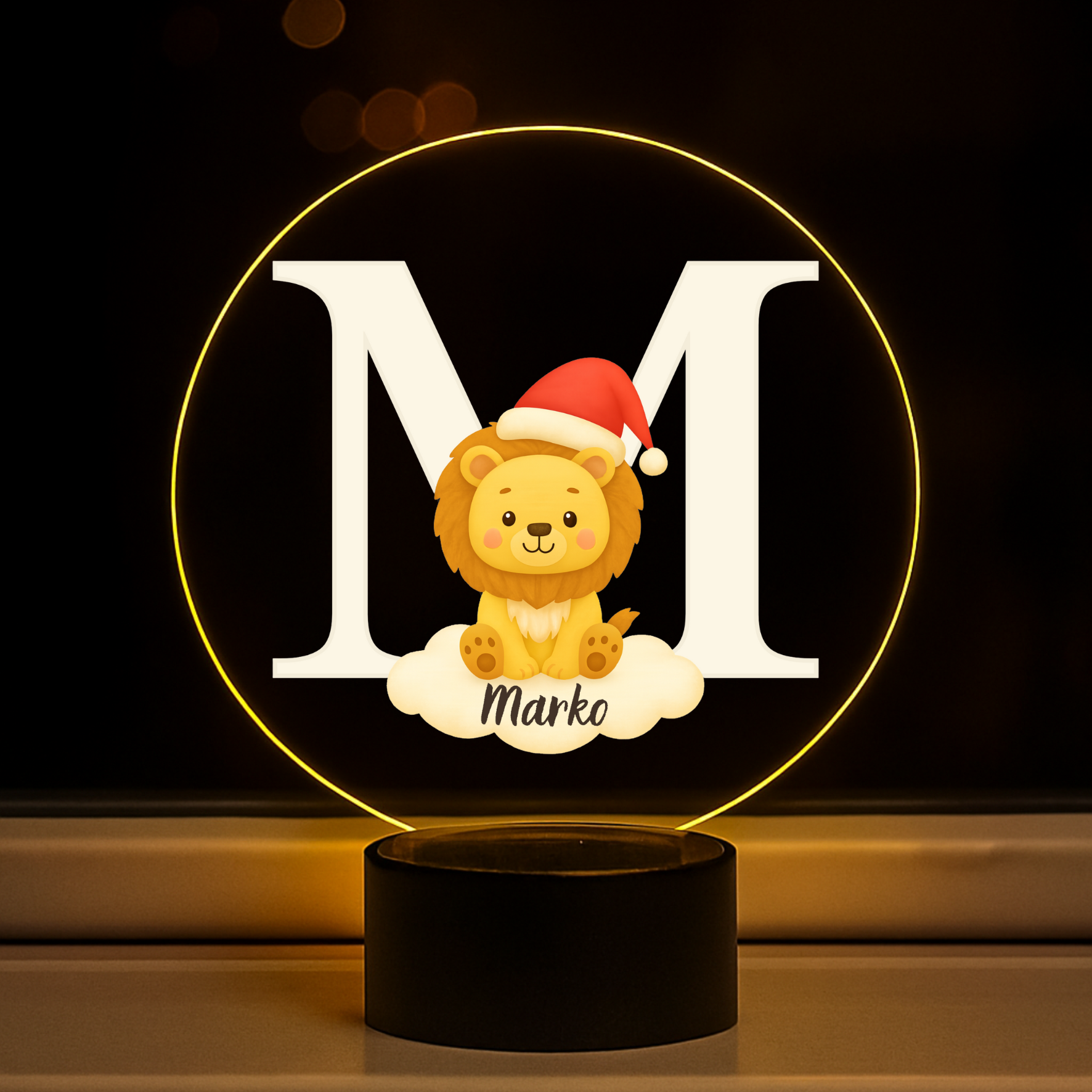 Led lampa Novogodišnja Lav