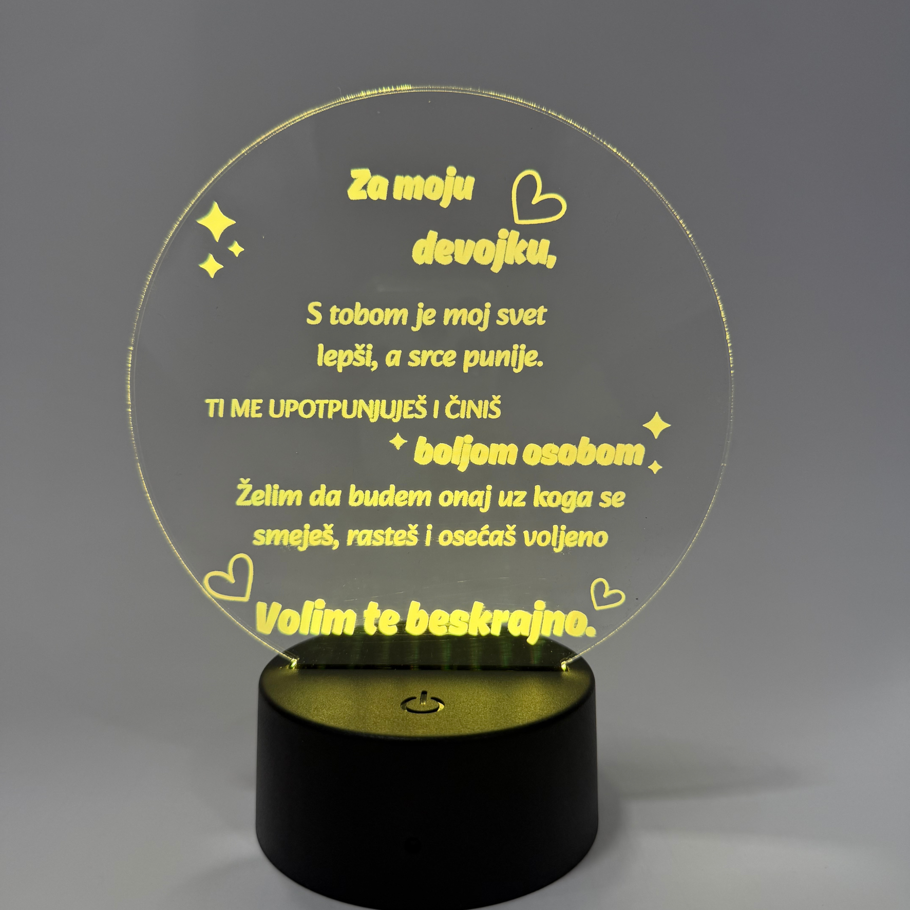 Led lampa - Za moji devojku