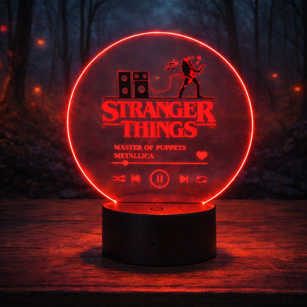 Stranger Things Led Led lampa - Stranger Things (Master of Puppets) – zonex gift shop