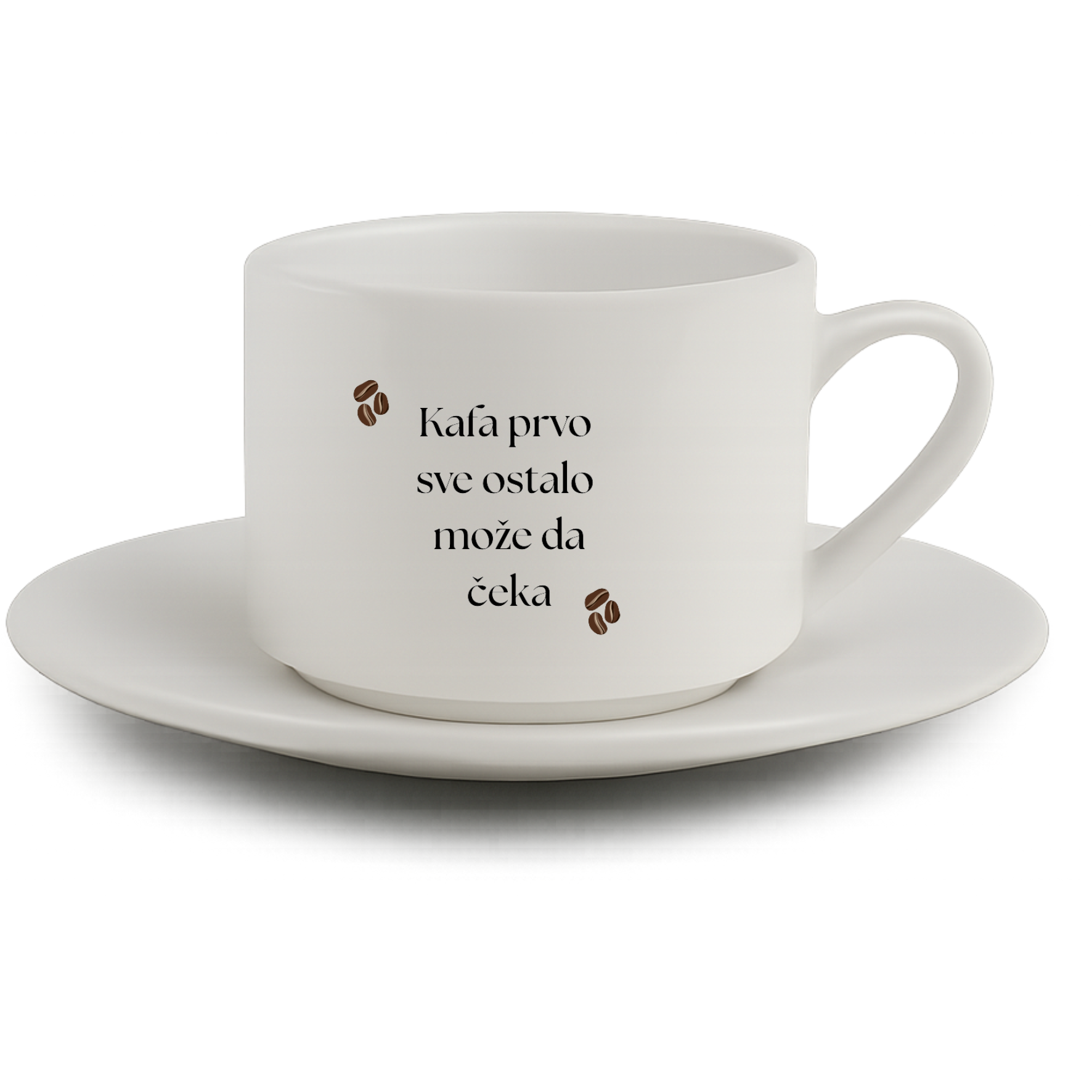 Šoljica za kafu - Kafa prvo sve ostalo može da čeka