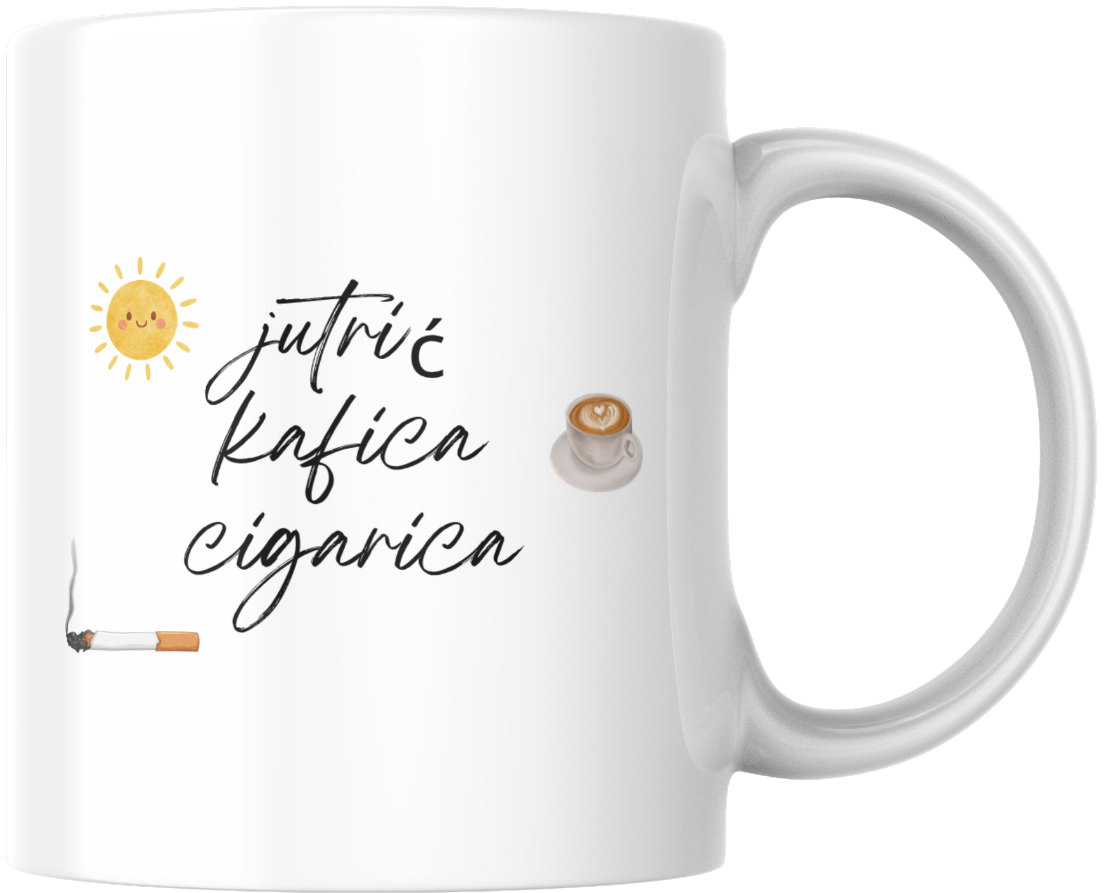 Šolja Jutrić , kafica, cigarica