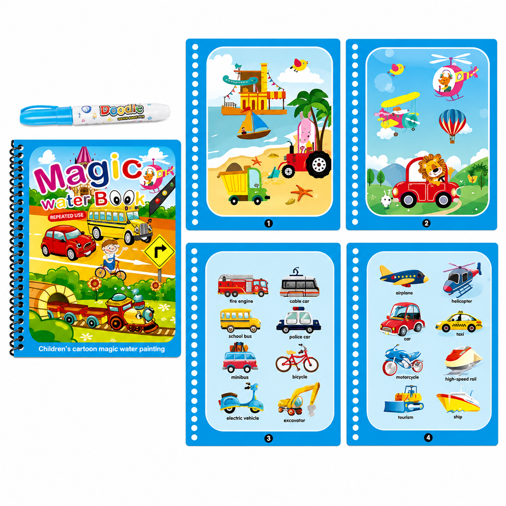 Magične bojanke, set od 3 magične bojanke