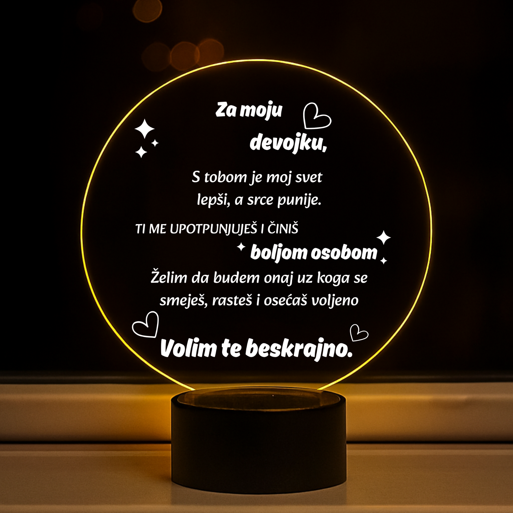 Led lampa - Za moji devojku
