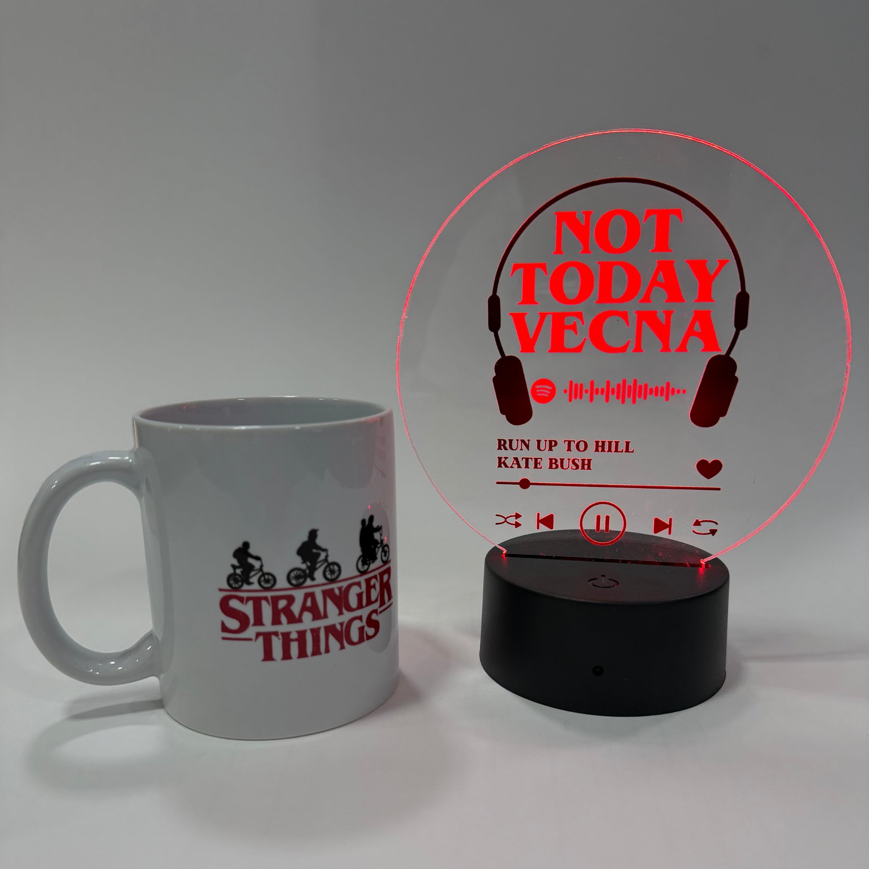 Led lampa + šolja - Stranger thinks