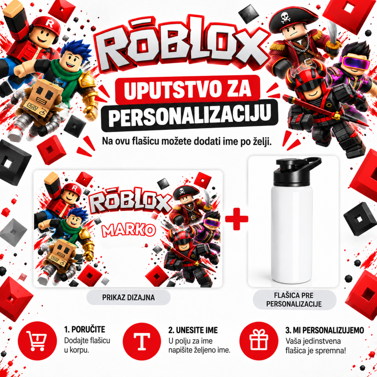 Flašica - ROBLOX 700ml
