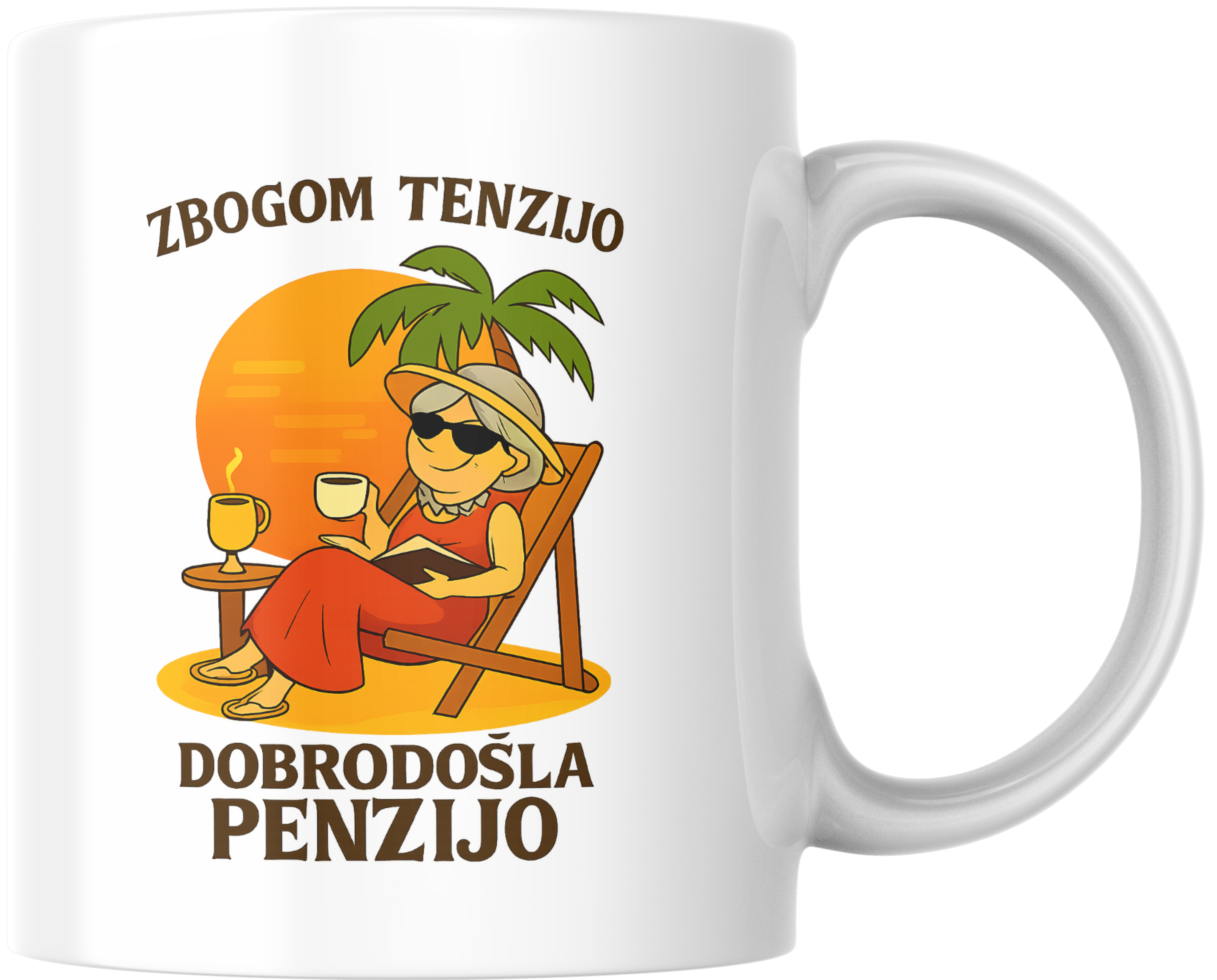 Šolja Zbogot tenzijo dobro došla penzijo